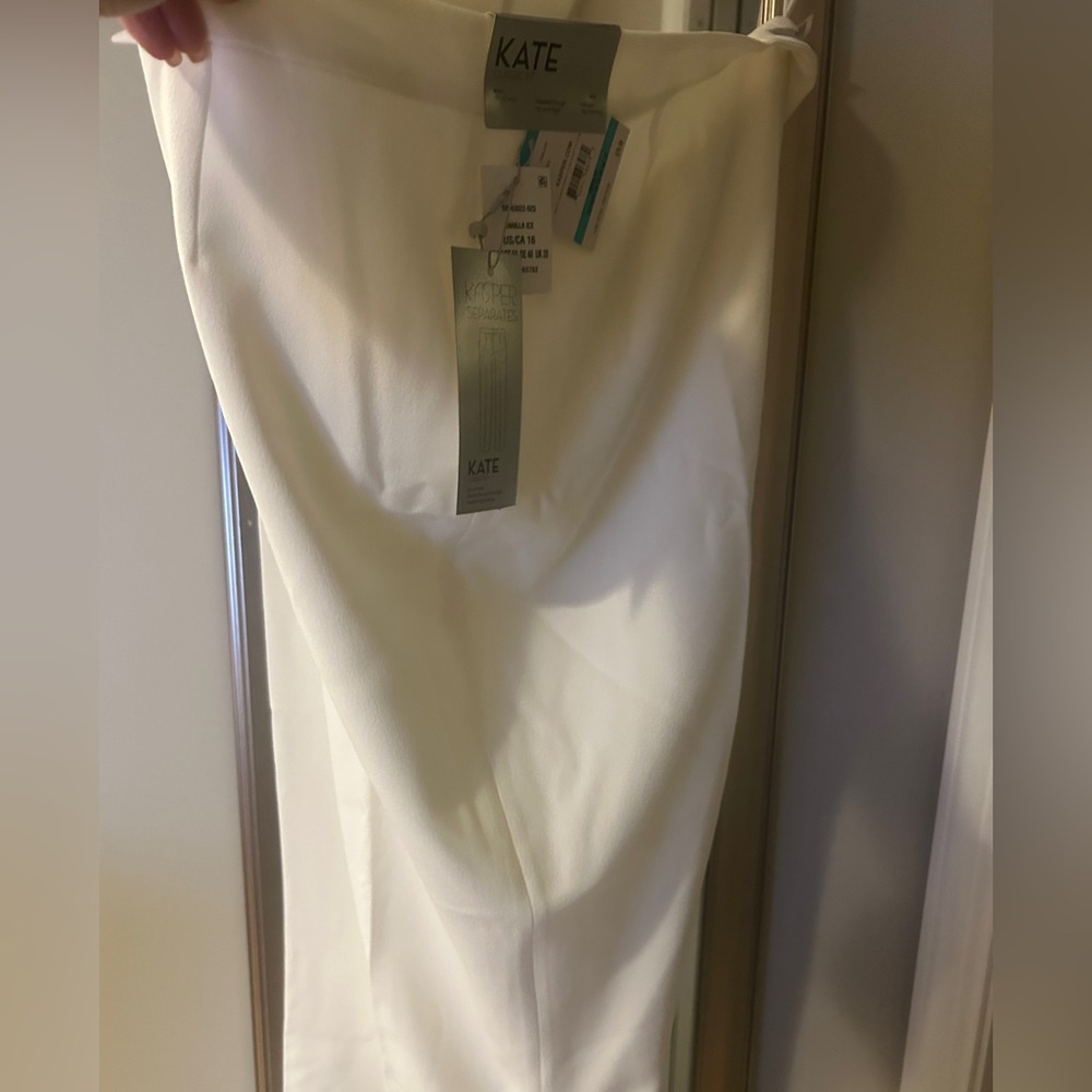 Kasper White Women's Pants